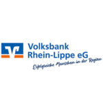 Logo Volksbank mit Claim linksbündig
