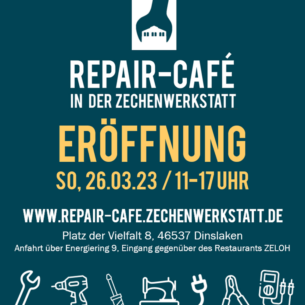 Eröffnung Repair-Café – Quadrat